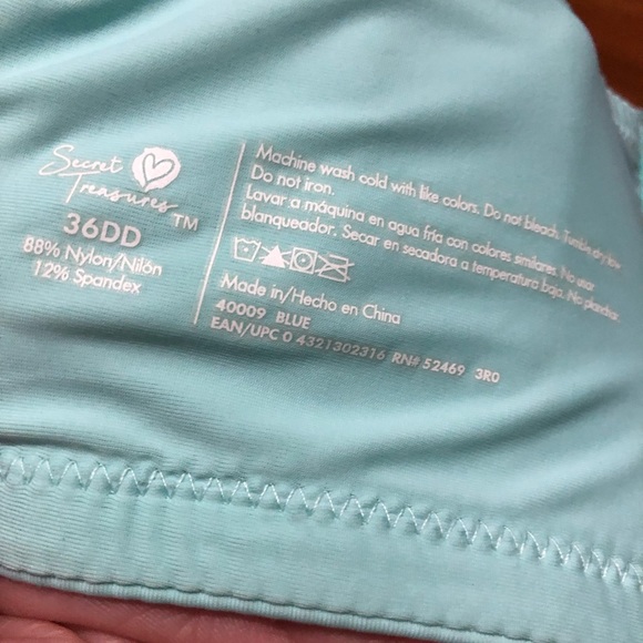 36DD August colored bra by Secret Treasures - Picture 3 of 3